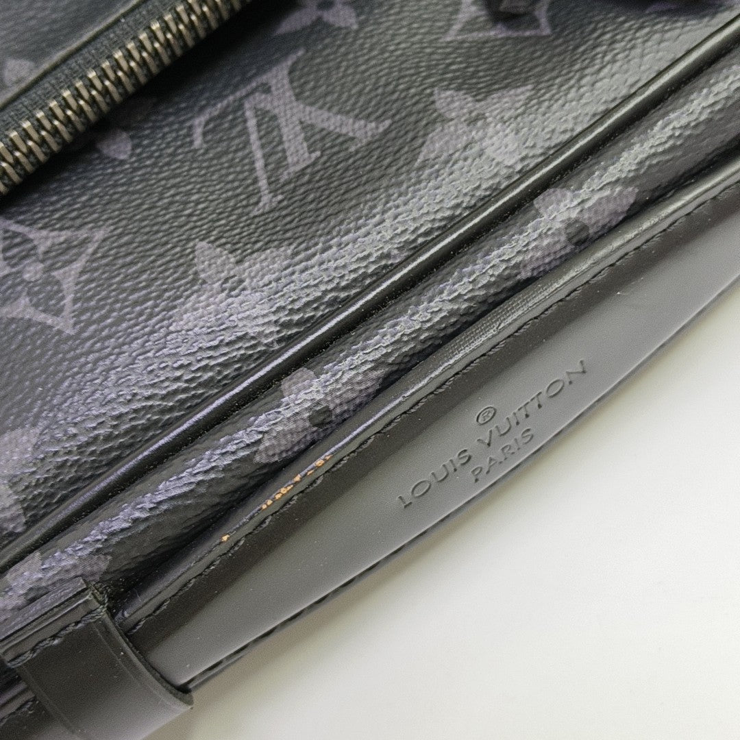 EXPLORER Monogram Coated Canvas Black