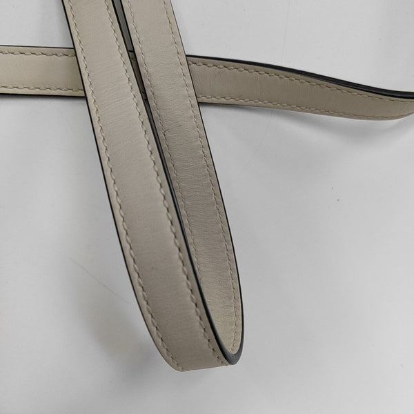 Padlock Small Monogram Coated Canvas Beige