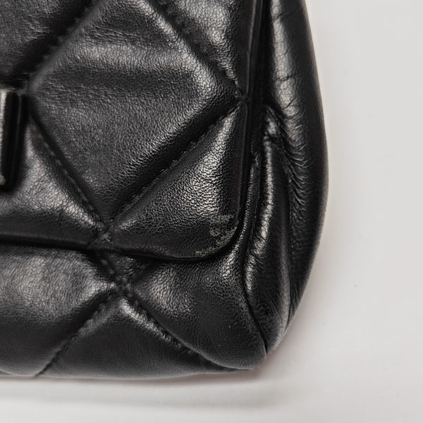 Vara Quilted Calfskin Black