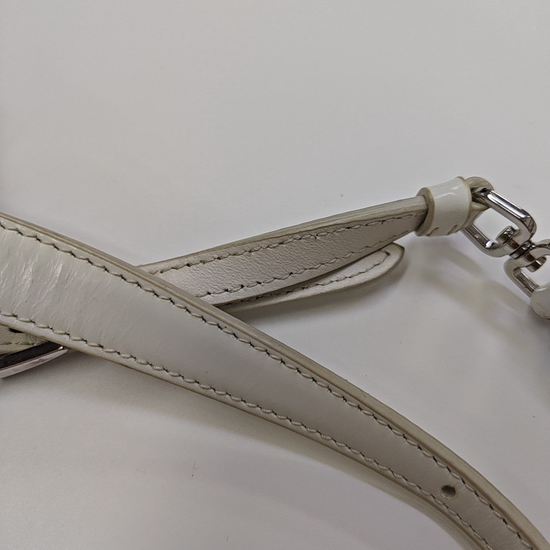 Cleo Mini Calfskin White
