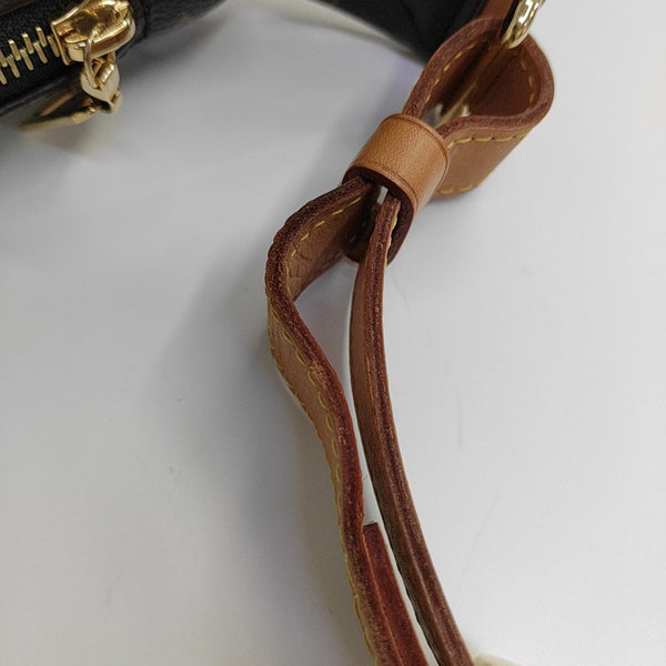 BUMBAG Monogram Coated Canvas Brown