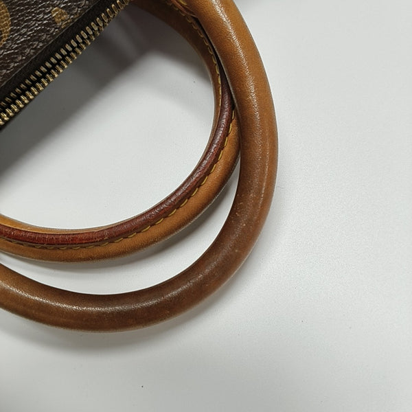 SPEEDY 30 Monogram Coated Canvas Brown