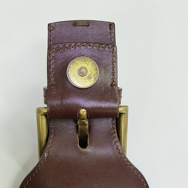 Coated Canvas Shoulder Bag Beige
