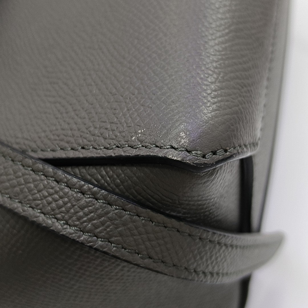BELT Nano Calfskin Gray