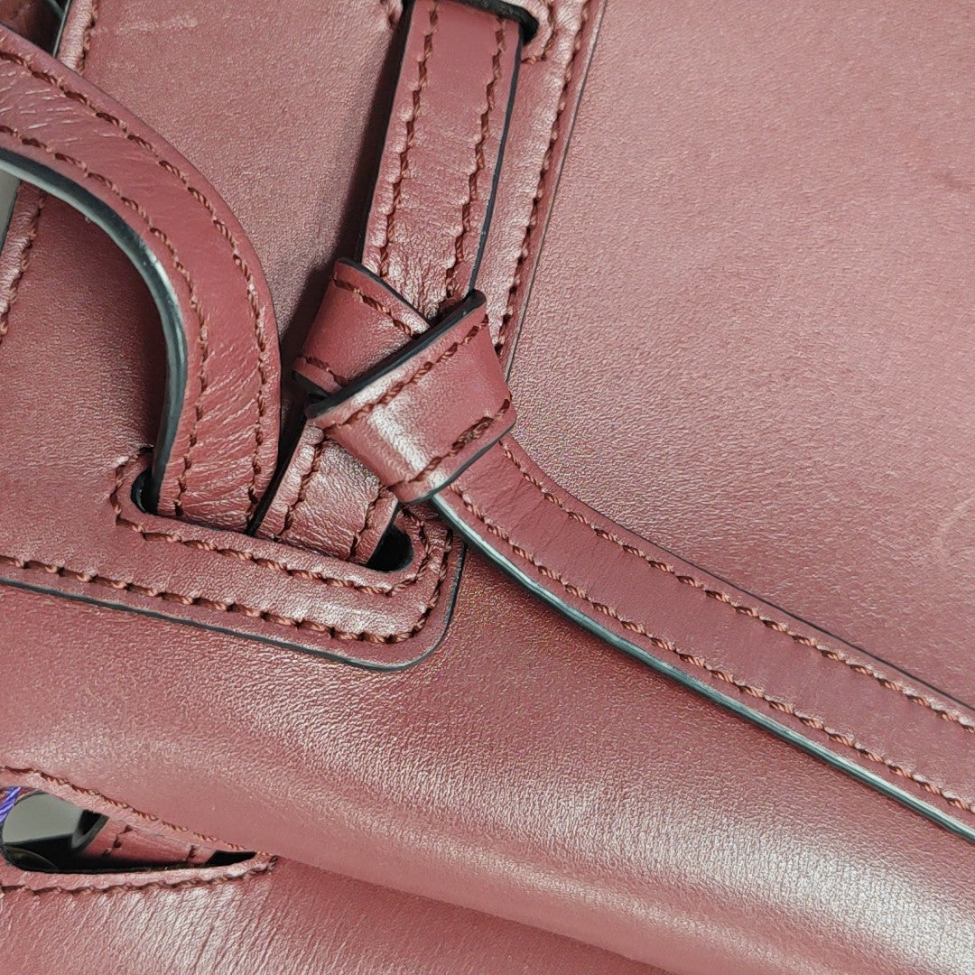 Lazo Calfskin Red
