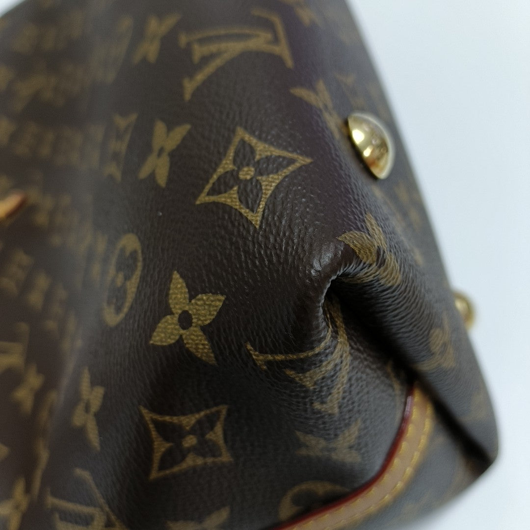 CARRYALL PM Monogram Coated Canvas Brown