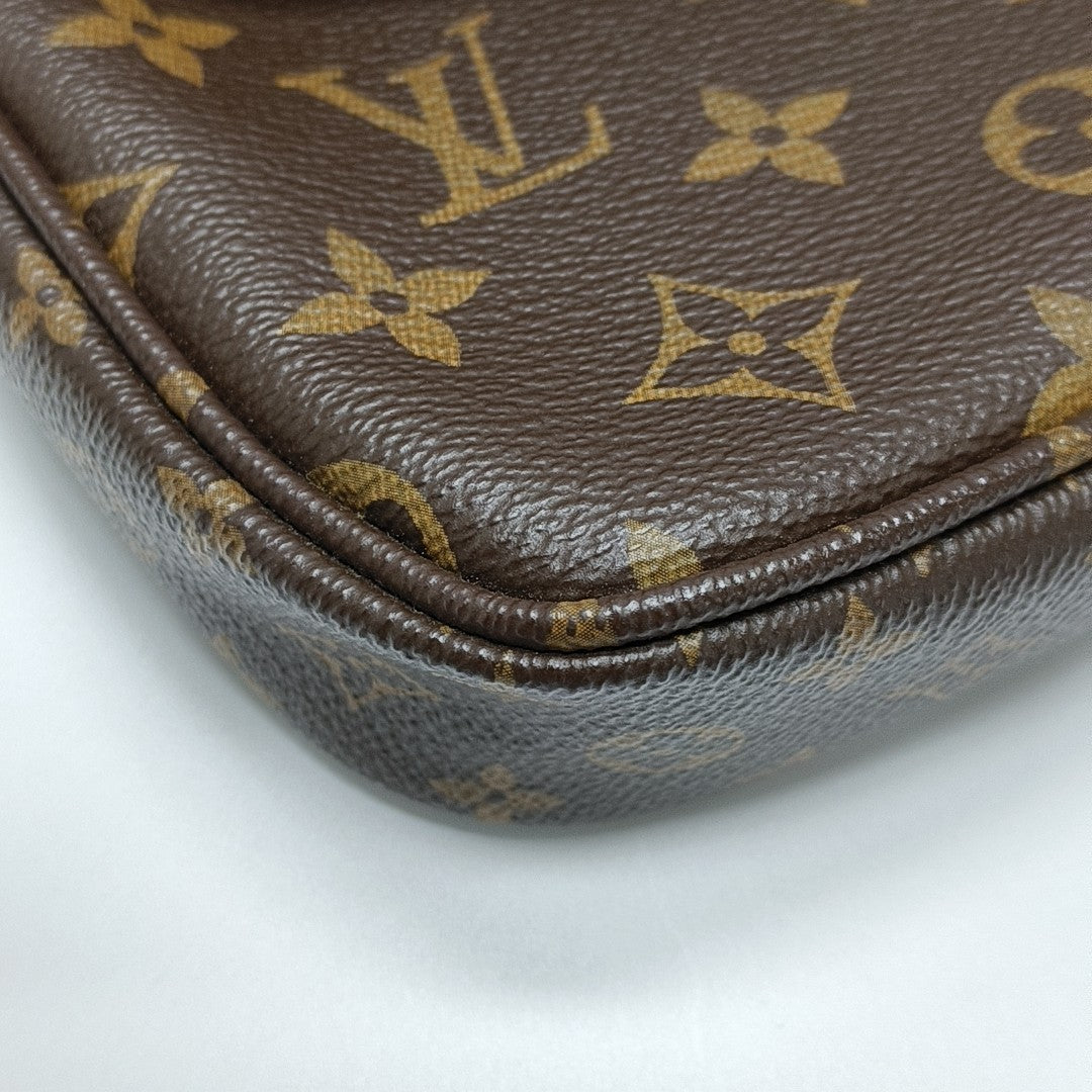 MULTI Monogram Coated Canvas Brown