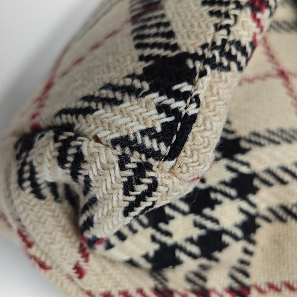 Fabric Shoulder Bag Beige