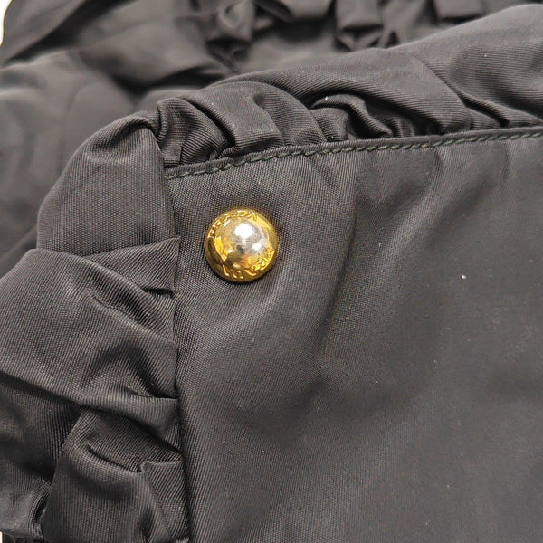 Quilted Nylon Black