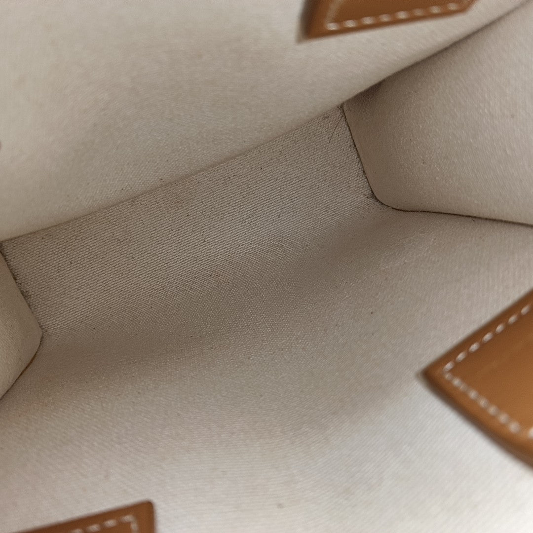 CABAS CELINE Mini Canvas White