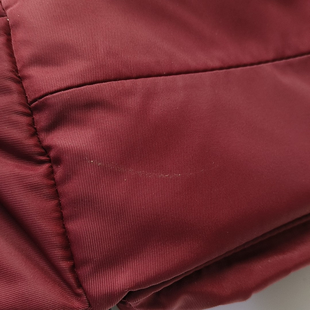 The Rucksack Medium Nylon Red