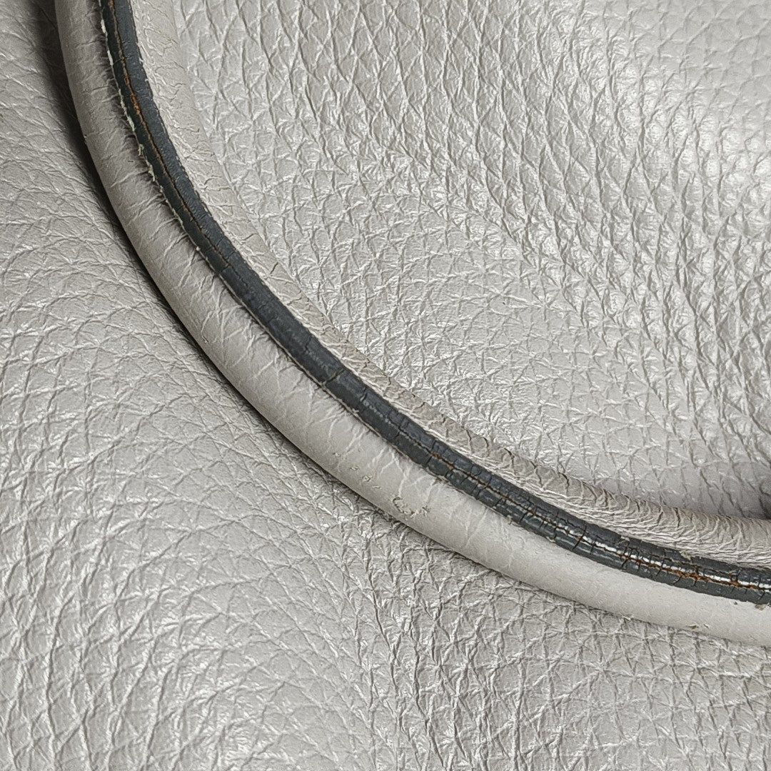 Calfskin Shoulder Bag Gray