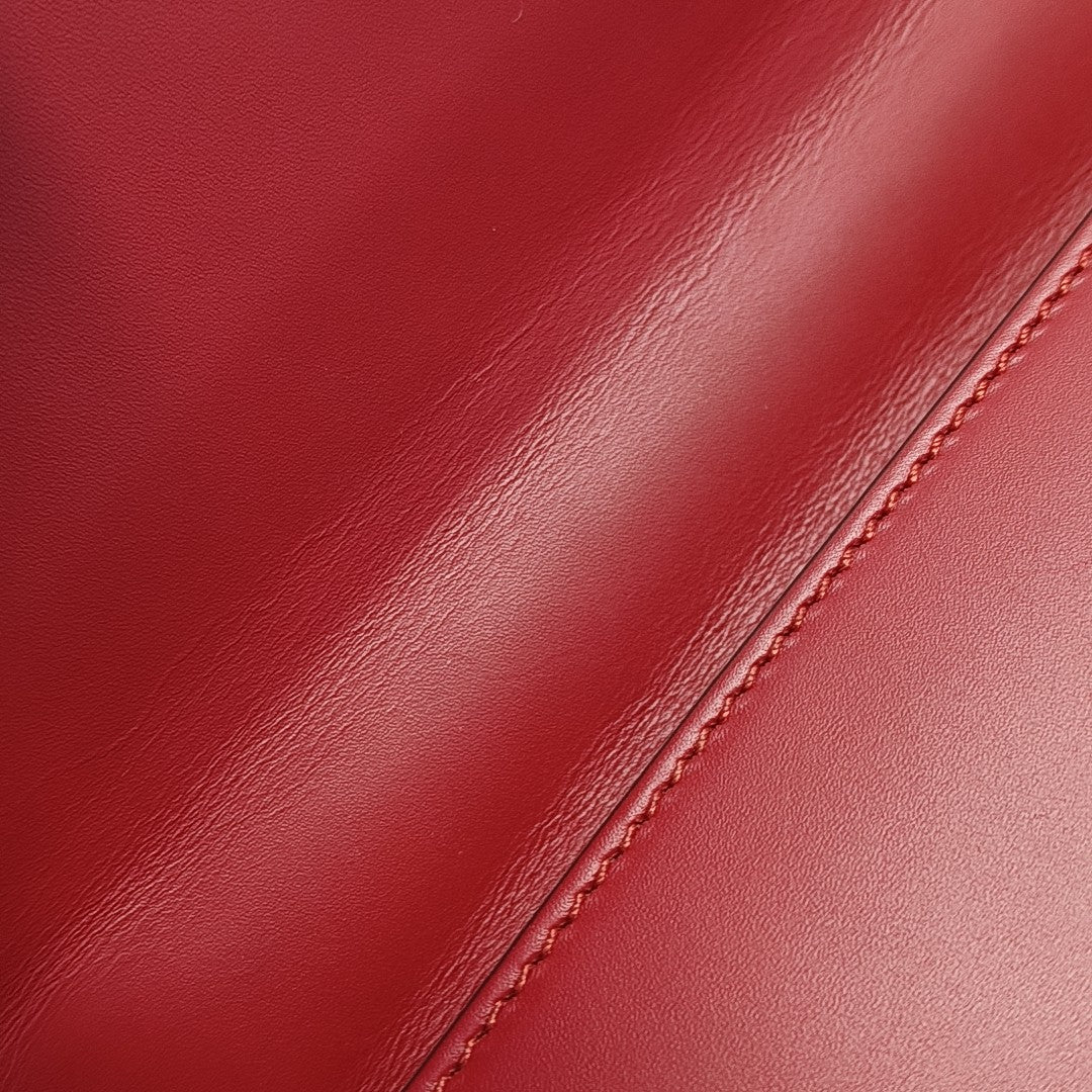 Sylvie Small Calfskin Red