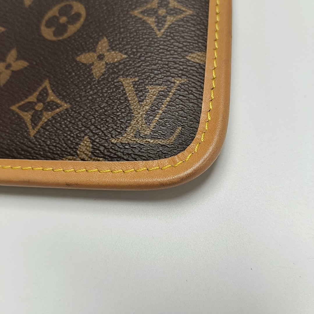 CARRYALL PM Monogram Coated Canvas Brown