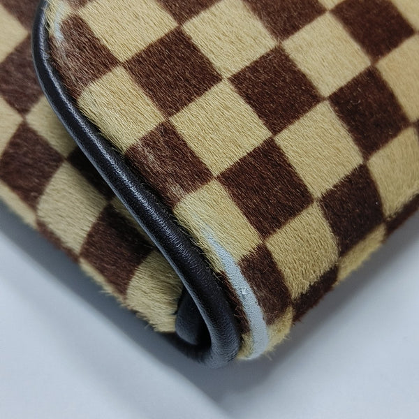 GAZELLE Damier Ebene Horsehair Brown