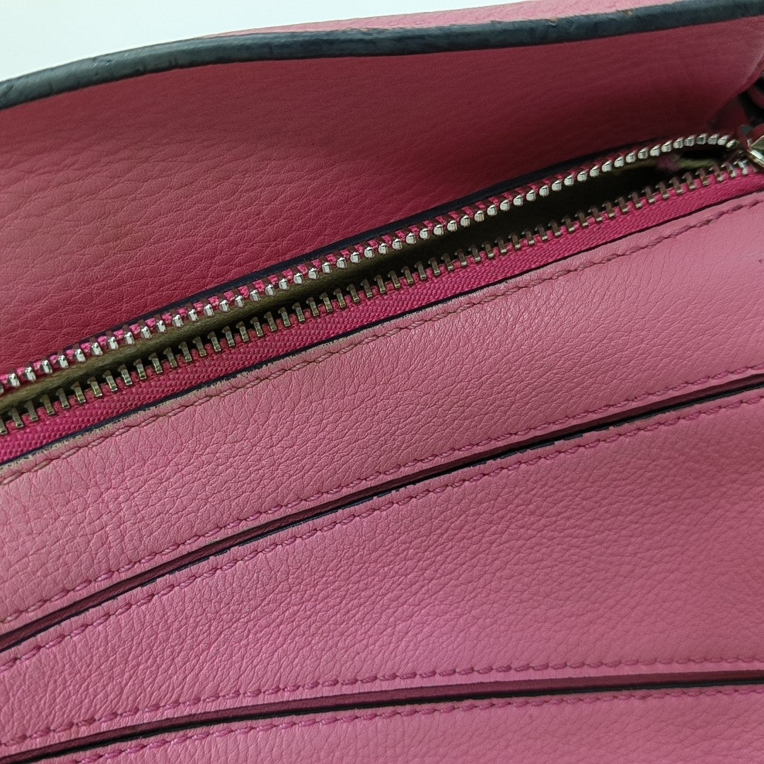 Puzzle Mini Calfskin Pink