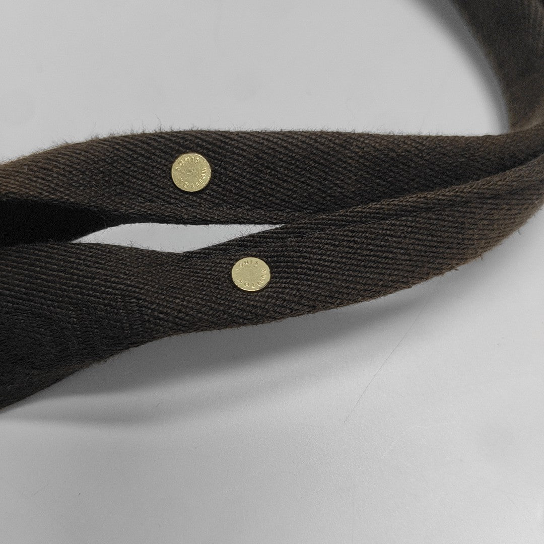 VINTAGE BEAUBOURG Monogram Coated Canvas Brown