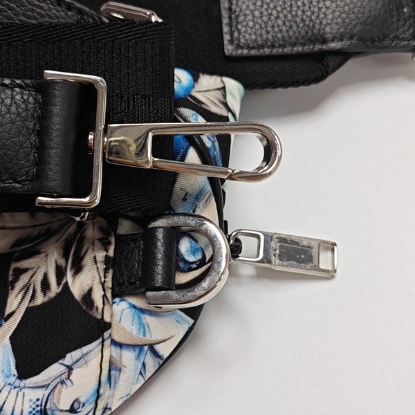 Nylon Shoulder Bag Black