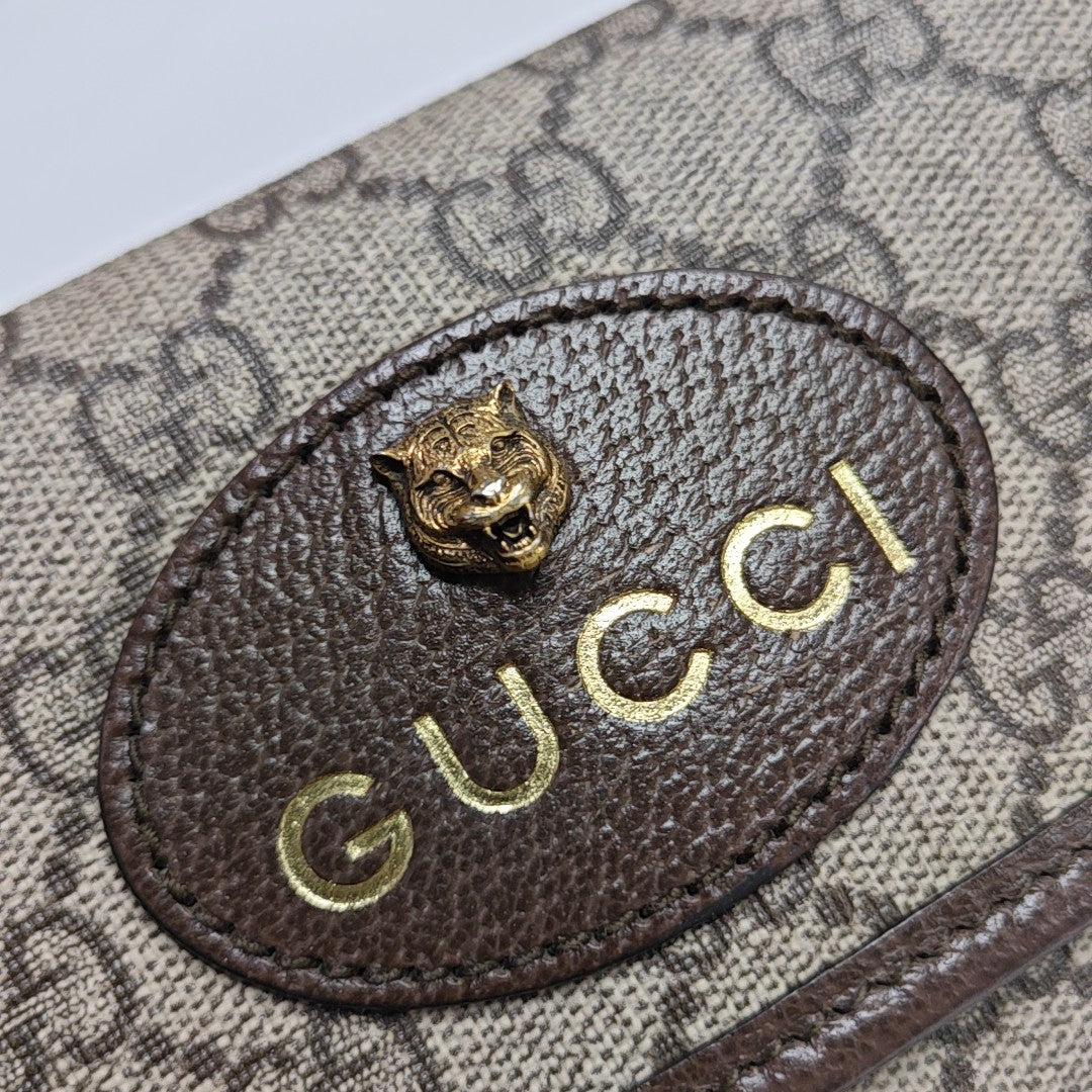Neo Vintage Monogram Coated Canvas Beige
