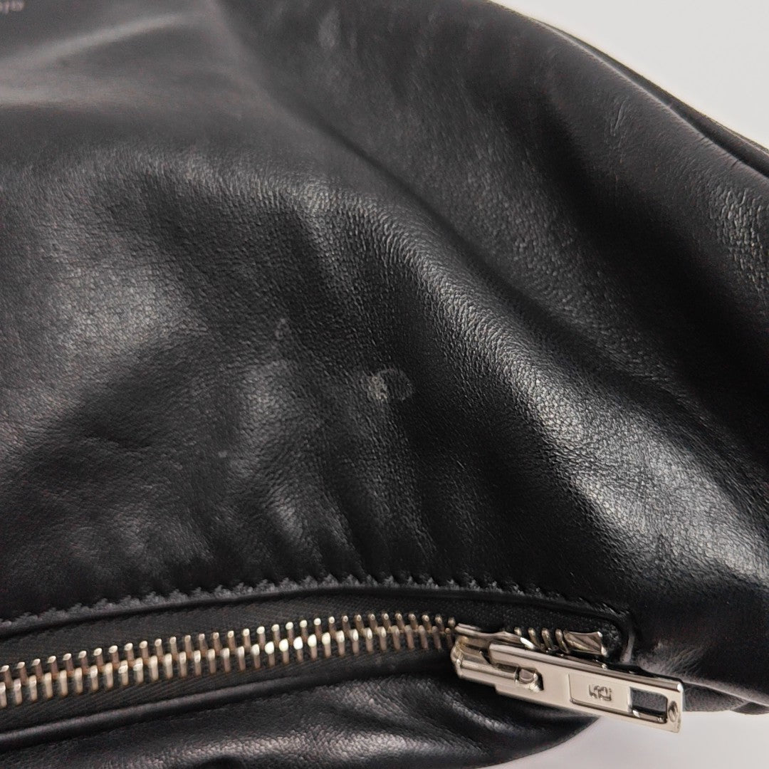 Lambskin Belt Bag Medium Black