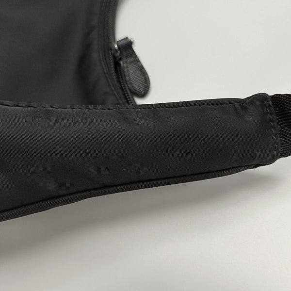Authenticated pre-owned  Re-Edition2000 Mini Nylon Black - Top Handle Bag at Looply