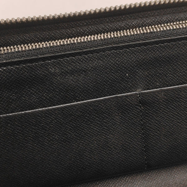 ZIPPY Damier Graphite Coated Canvas Gray