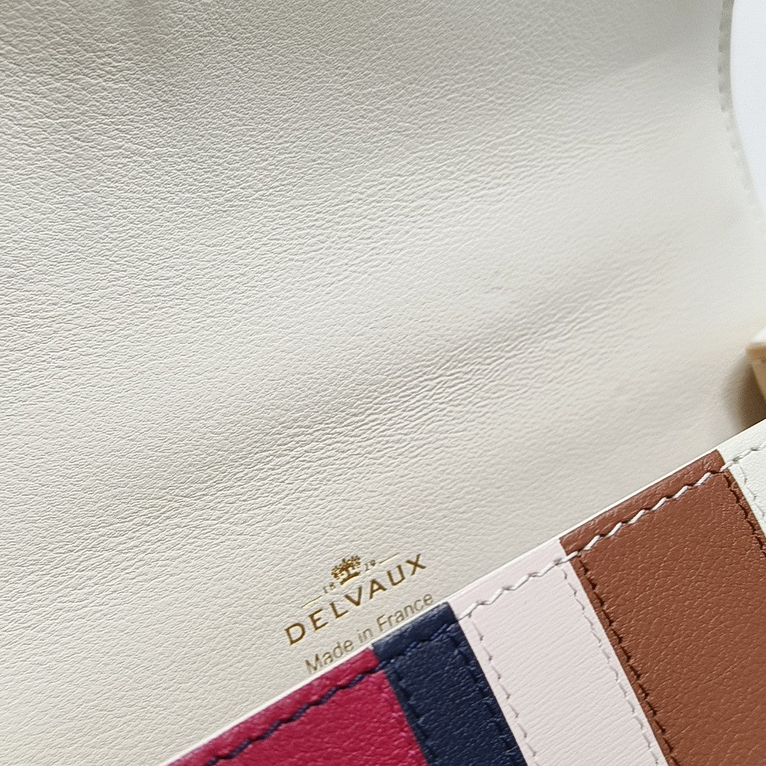 Calfskin Shoulder Bag Multicolor
