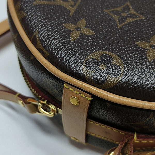 BOITE CHAPEAU PM Monogram Coated Canvas Brown