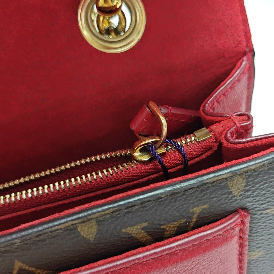 VICTOIRE Monogram Coated Canvas Brown