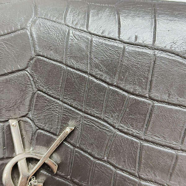 KATE Medium Calfskin Gray