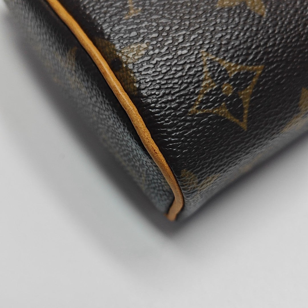 SONATINE Monogram Coated Canvas Brown