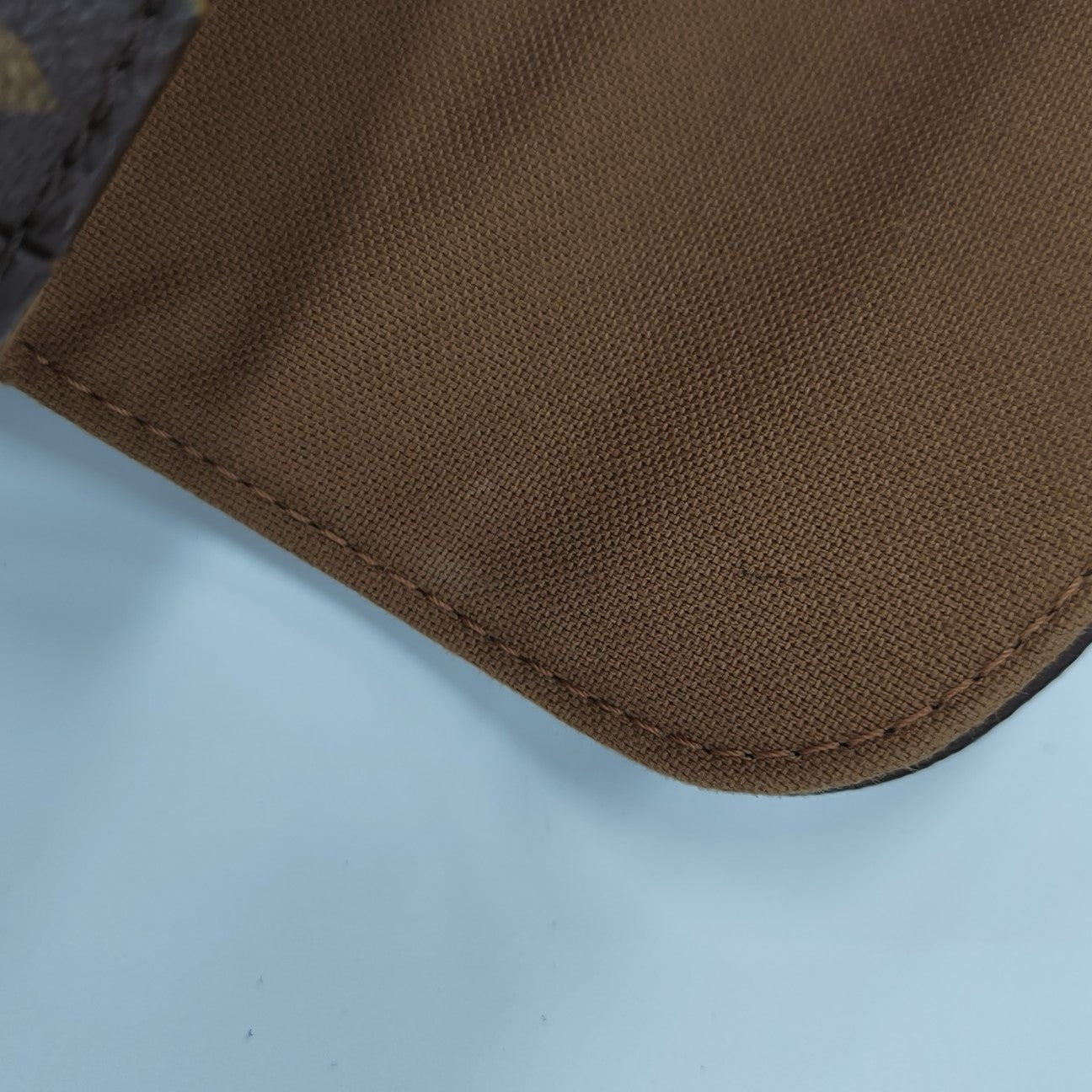 IVY Monogram Coated Canvas Brown