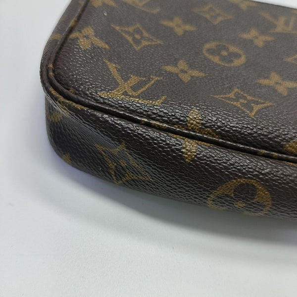 ACCESSOIRES Monogram Coated Canvas Brown