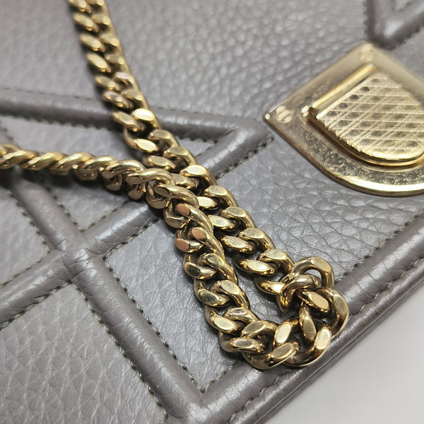 Diorama Cannage Calfskin Gray