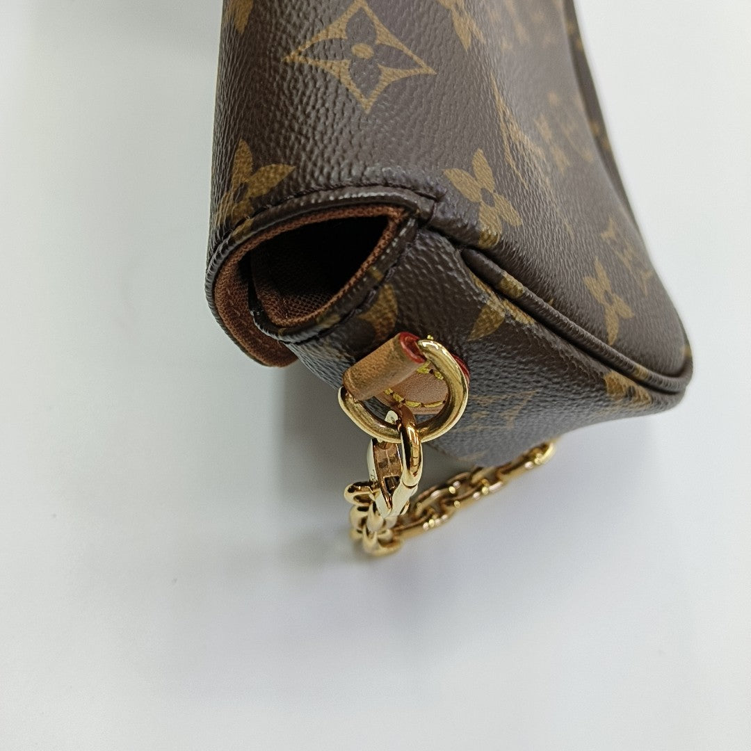 IVY Monogram Coated Canvas Brown