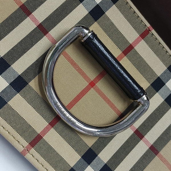 D-Ring Mini Calfskin Black