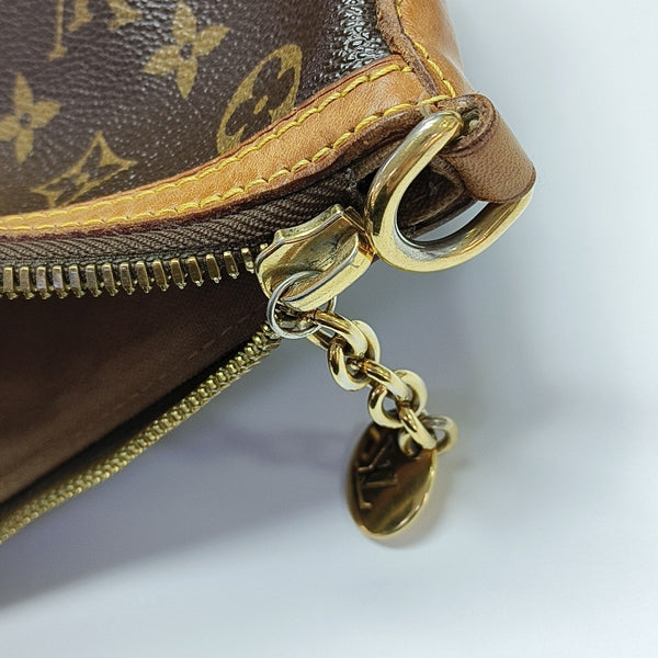 PALERMO PM Monogram Coated Canvas Brown