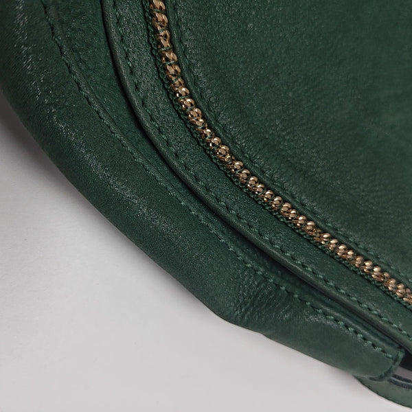 Calfskin Shoulder Bag Green