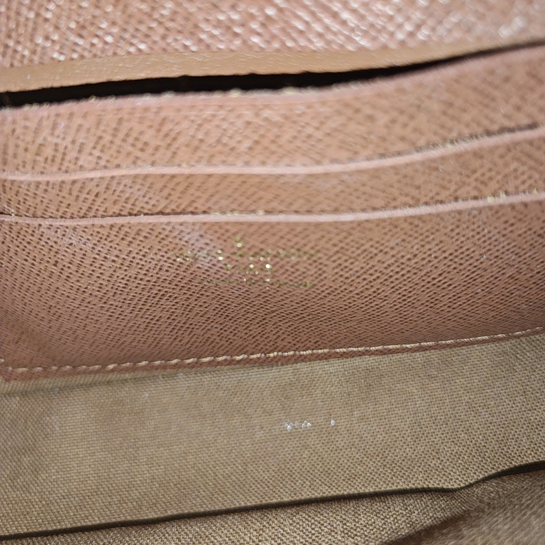 IVY Monogram Coated Canvas Brown