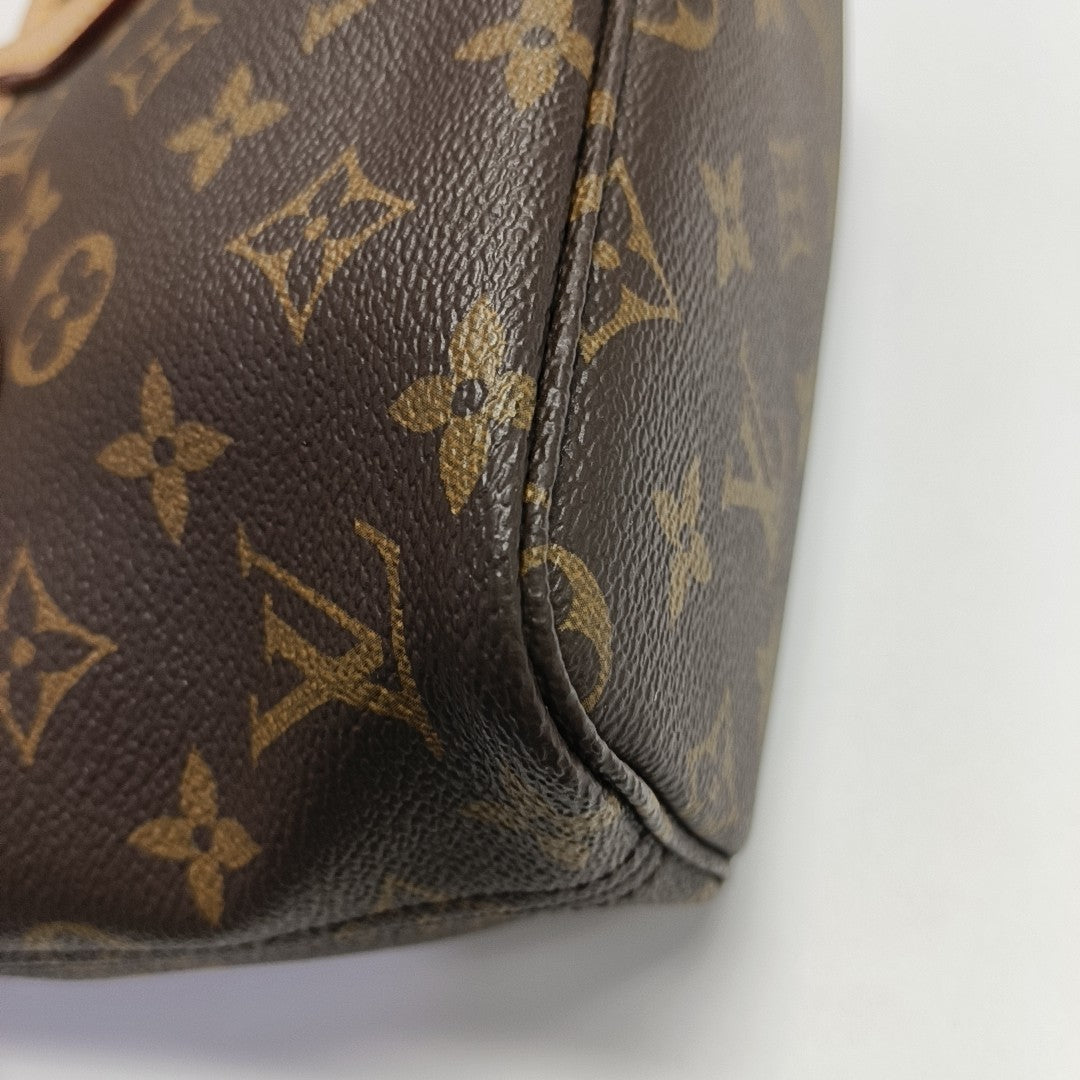 NEVERFULL BB Monogram Coated Canvas Brown