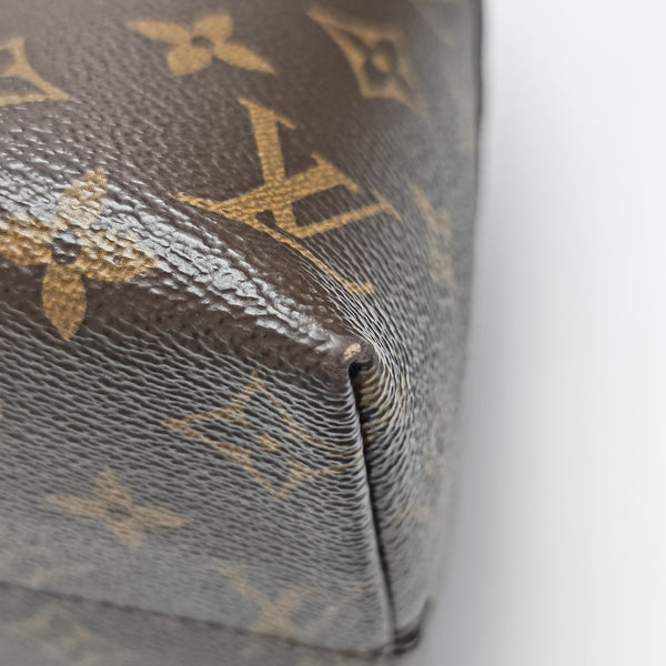 ALMA BNB MM Monogram Coated Canvas Brown