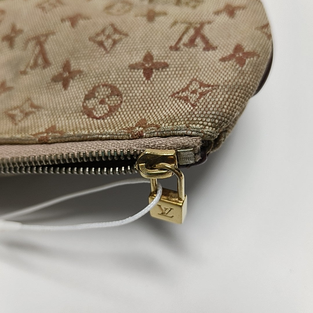 ANNE SOPHIE Monogram Canvas Beige