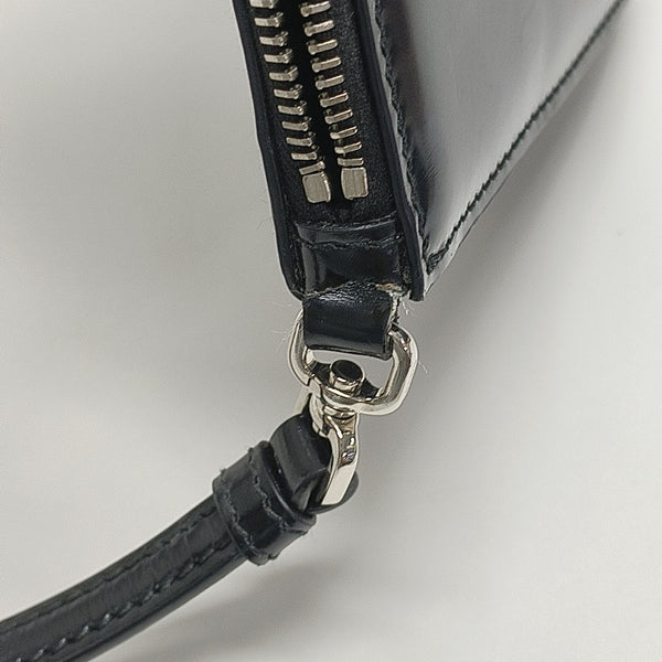 Calfskin Top Handle Bag Mini Black