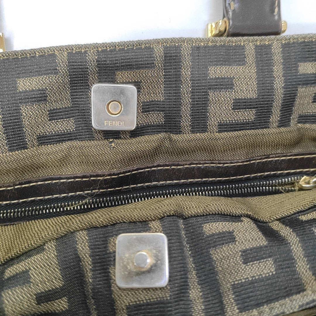 Canvas Tote Bag Brown