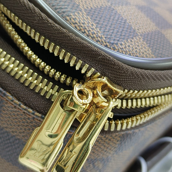 PEGASE 55 Damier Ebene Coated Canvas Brown