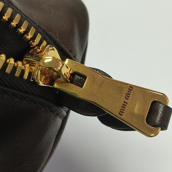 Aventure Small Lambskin Brown
