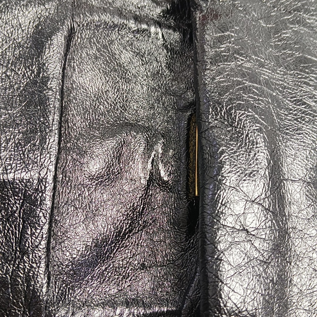 Calfskin Clutch Black