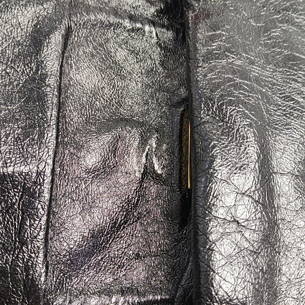 Calfskin Clutch Black