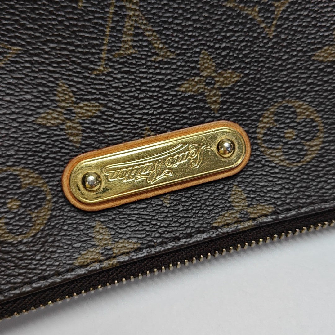 VINTAGE MILLA MM Monogram Coated Canvas Brown
