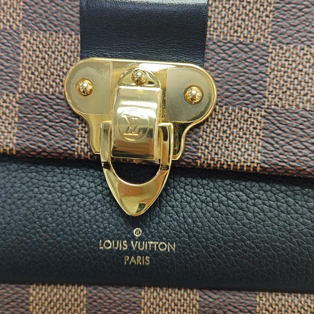VAVIN Damier Ebene Coated Canvas Brown